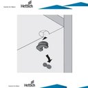 Ver imagem 2 de Kit 200 Suportes De Prateleira Plást. Vb 135 / Rafix Tab 20 Branco + Pf Vb Du 279 (Longo)