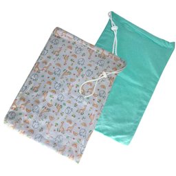 Kit Saco Impermeável Roupa Molhada Bebê Infantil Safariverde - 3