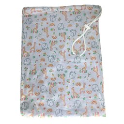 Kit Saco Impermeável Roupa Molhada Bebê Infantil Safariverde - 8