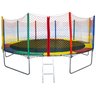 Cama Elástica Pula Pula 4,27 Fechamento Ziper Colorida 100% Nacional Suporta até 455kg - 1
