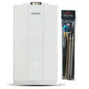 Ver imagem 1 de Aquecedor de Água a Gás Komeco Ko 26 Wh Home Branco Digital 26 Litros Bivolt Gás Glp com Kit Ligação