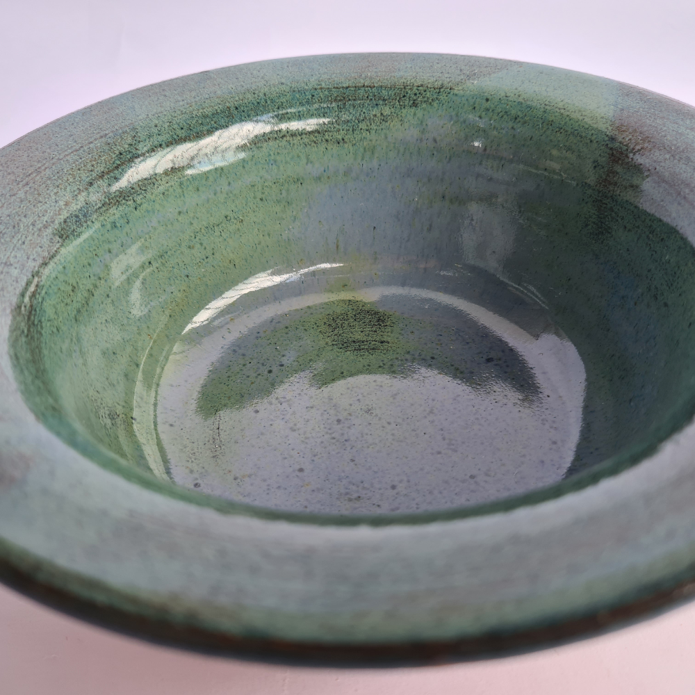 Conjunto de 2 bowls com aba para sopa açaí poke em cerâmica - 7