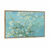 Quadro Decorativo Van Gogh Amendoeira em Flor 120x80cm Moldura Natural - 1