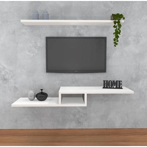 Prateira com Rack Suspenso 100% Mdf