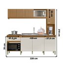 Ver imagem 3 de Cozinha Indekes Dubai 7 Portas 1 Gaveta