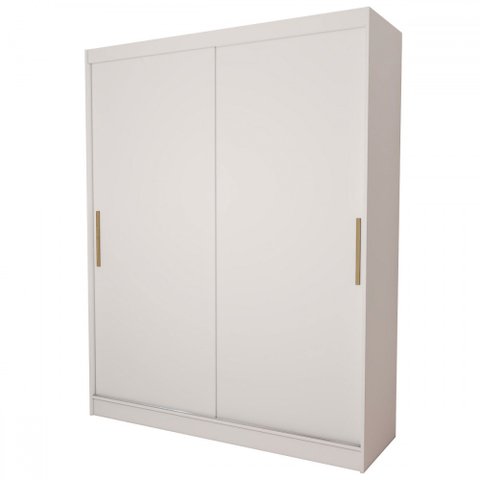 Guarda-roupa Infantil Swift Slim 2 Portas 2 Gavetas Branco - Panorama Móveis