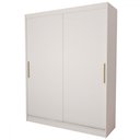 Ver imagem 1 de Guarda-roupa Infantil Swift Slim 2 Portas 2 Gavetas Branco - Panorama Móveis