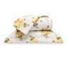 Cobre Leito Tamanho King Floral Amarelo Classic - 2