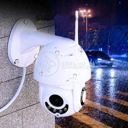 Câmera Ip Rotativa Speed Dome 355º Prova Dágua Wifi Hd 1080p - 2