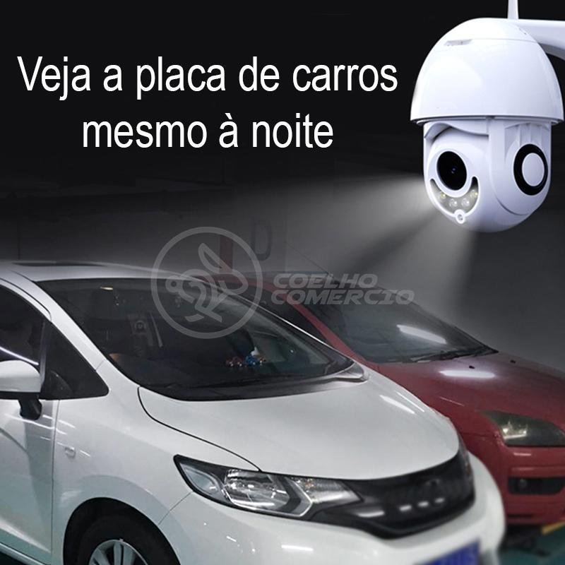 Câmera Ip Rotativa Speed Dome 355º Prova Dágua Wifi Hd 1080p - 12