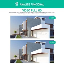 Câmera Ip Rotativa Speed Dome 355º Prova Dágua Wifi Hd 1080p - 14