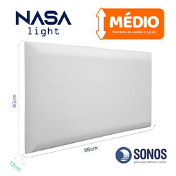 Kit Travesseiros Puro Visco e Nasa Light Médio Sonos 2 Peças - 4