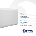 Ver imagem 5 de Kit Travesseiros Puro Visco e Nasa Light Médio Sonos 2 Peças