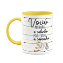Ver imagem 1 de Caneca - Vovó Prepara o Colinho, Estou a Caminho! B-yellow