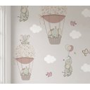 Ver imagem 5 de Papel de parede elefantinho balão rosa menina para quarto de bebê M² PP105