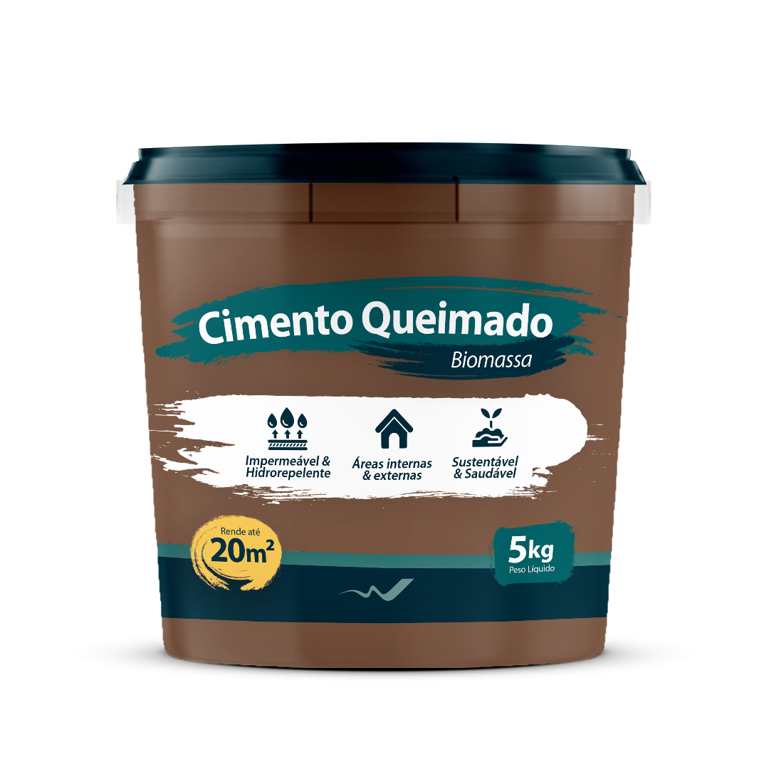 Cimento Queimado 5kg (cacau) - Biomassa do Brasil