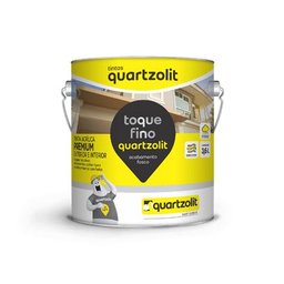 Tinta Acrílica Toque Fino Premium 3,6L Palha Quartzolit - 1 Tinta Acrílica Toque Fino Premium 3,6L Palha Quartzolit - 1