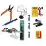 Kit Ferramentas Eletrônica Lupa Multímetro Solda Alicate - 1