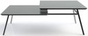 Ver imagem 1 de Mesa Centro Under Mdf Cinza Base Cromada 1,00 Mt (larg) - 40805