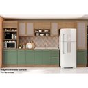 Ver mais imagens de Balcão de Cozinha Modulado Botanic M624 C/ 2 Portas e 3 Gavetas S/tampo 120cm Nogueira/verde Oliva
