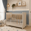 Ver imagem 5 de Berço Peroba Ben Americano 3 em 1 Off White Amêndoa Infantil
