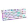 Teclado Gamer Mecanico Ck82 Motospeed Branco Switch Azul Rgb - 1