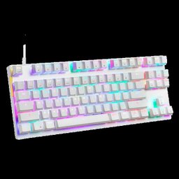 Teclado Gamer Mecanico Ck82 Motospeed Branco Switch Azul Rgb - 4