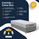 Ver imagem 5 de Cama Box com Colchão de Molas Ensacadas Ortobom One Face Plenno Superpocket Solteiro 88cm