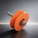Ver imagem 4 de Kit 4 Roldanas Canal em V 20mm Nylon 2,5 Polegadas Portões Portas de Correr Deslizantes de Toni