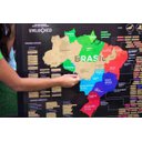 Ver imagem 6 de Mapa Do Brasil de Raspar | Unlocked | Com moldura | 88x66 CM