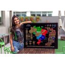 Ver imagem 7 de Mapa Do Brasil de Raspar | Unlocked | Com moldura | 88x66 CM