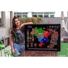 Mapa Do Brasil de Raspar | Unlocked | Com moldura | 88x66 CM - 7