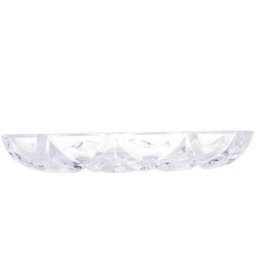 Prato de Cristal Deli Diamond 18,5 x 2,5cm - 2