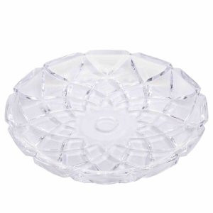 Prato de Cristal Deli Diamond 18,5 x 2,5cm