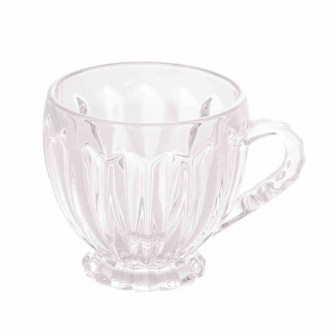 Conjunto 6 xícaras de Cristal 200ml