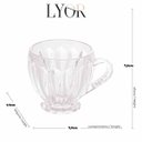 Ver imagem 4 de Conjunto 6 xícaras de Cristal 200ml