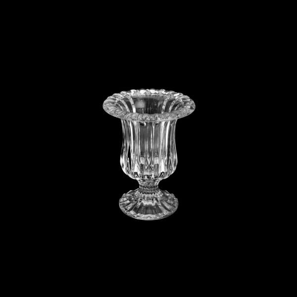 Vaso de vidro com pé / base Renaissance 14,5x11,5cm - 4