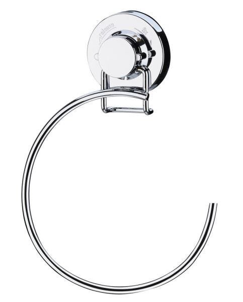 Future Toalheiro Argola 18 Cm Aço Carbono Com Ventosa 4011 - 1