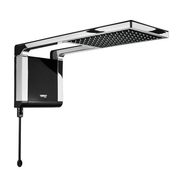 Chuveiro Acqua Storm Preto Cromado 5500w 127v Lorenzetti - 1