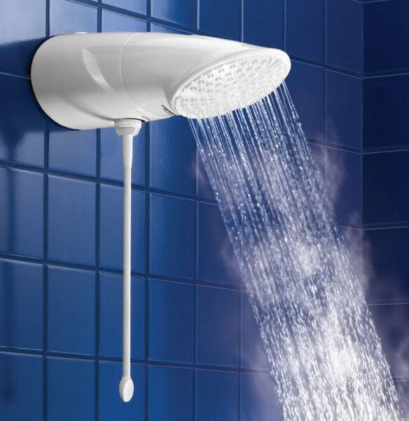 Ducha Top Jet Eletrônica 5500w 127v Lorenzetti - 1