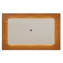 Ver imagem 6 de Conjunto Sala de Estar Atenas Off White/Naturalle 220 cm Mavaular