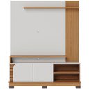 Ver imagem 2 de Estante Painel para TV 65 pol 152cm Mayer C04 Off White Matte Freijó - Lyam Decor