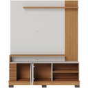 Ver imagem 5 de Estante Painel para TV 65 pol 152cm Mayer C04 Off White Matte Freijó - Lyam Decor