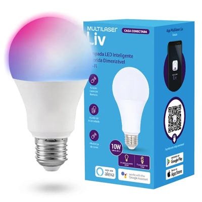 Lâmpada LED inteligente Colorida Wifi LIV -SE224 - 3
