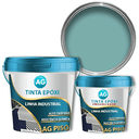 Ver imagem 1 de Tinta Epoxi Industrial Turquesa Pastel Ag - Ral6034