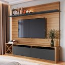 Ver imagem 1 de Rack com Painel para TV até 50 Polegadas 2 Portas Adega Vicenza Quiditá