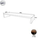 Ver imagem 3 de Suporte para Monitor F5 MDF Mesa Escritório 80cm Nogal Marrom F5 Office