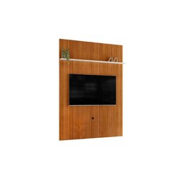 Painel Piso-teto New Interlagos para Tv de até 65 Polegadas - Cinamomo/off White - Madetec - 2