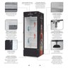 Cervejeira Porta de Vidro 565 Litros Fricon VCFC565-1V000 Preto 127V - 2