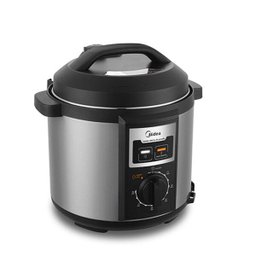 Panela de Pressão Elétrica 6L Midea PPB71 Inox 127V - 5